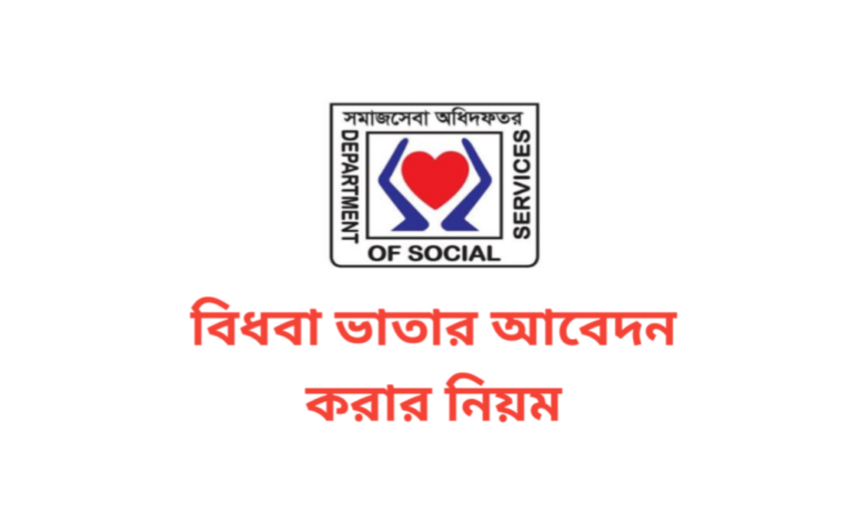 বিধবা ভাতা আবেদন অনলাইন ২০২৫